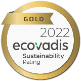 Ecovadis 2022 Gold Medal