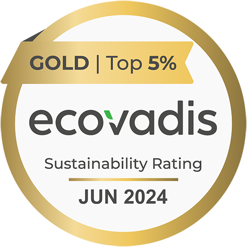 EcoVadis June 2024 Gold Medal